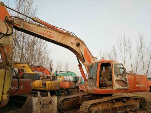 河北出售转让二手9500小时2005年大宇DH300LC挖掘机