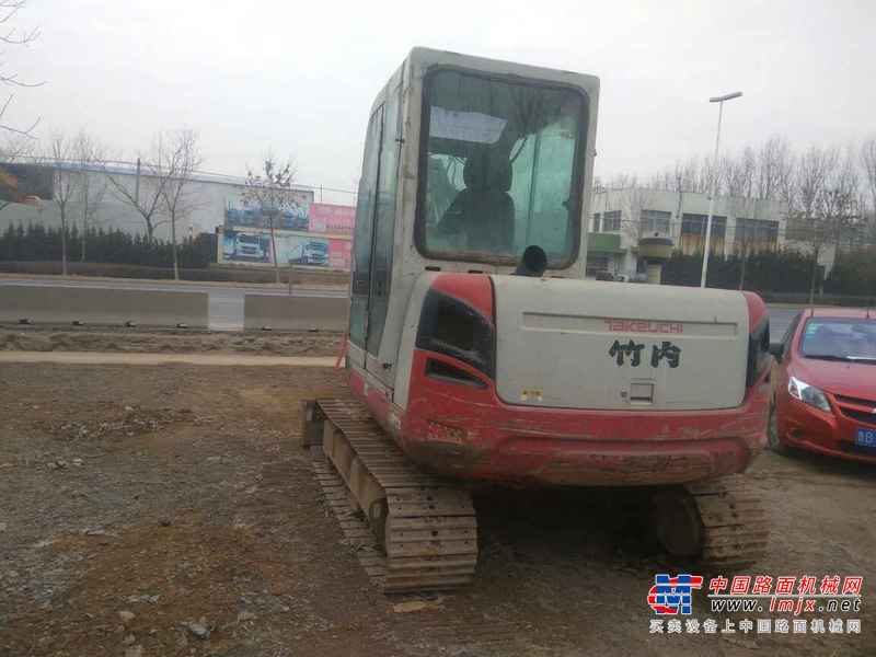 山东出售转让二手4700小时2012年竹内TB160C挖掘机