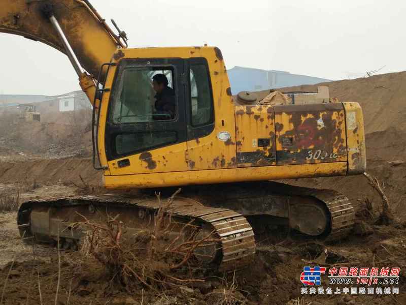 河北出售转让二手21800小时2006年现代R225LC挖掘机