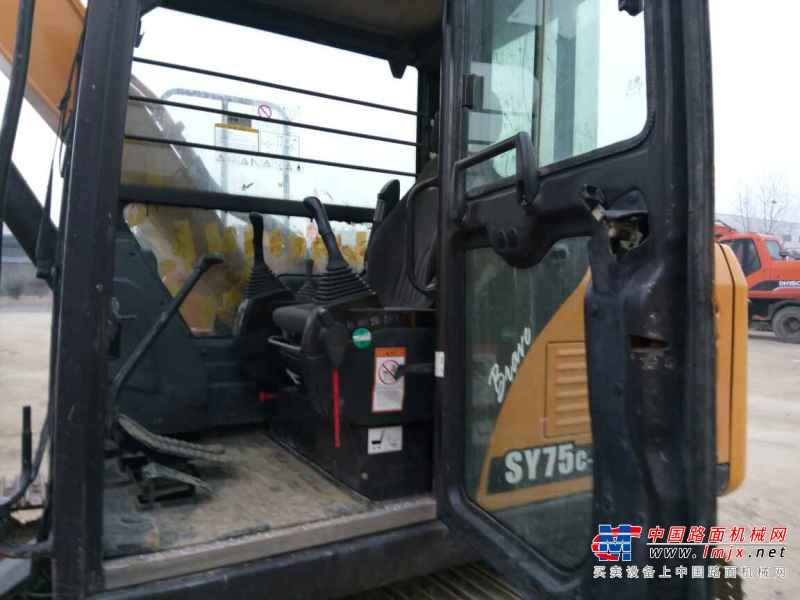 江苏出售转让二手1500小时2015年三一重工SY75C挖掘机