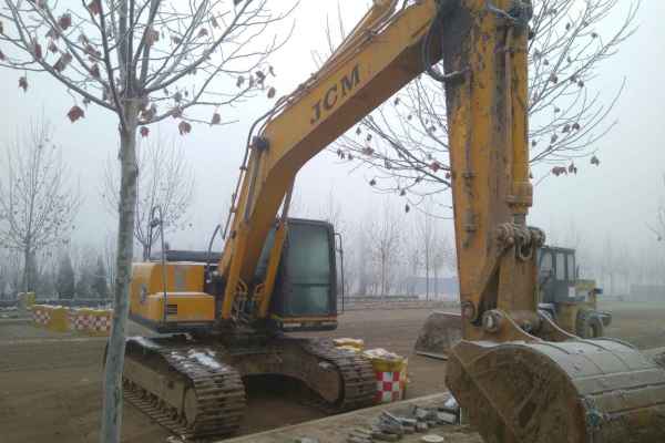 山东出售转让二手8000小时2012年山重建机JCM922D挖掘机