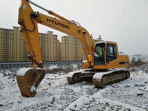 山西出售转让二手6300小时2009年现代R225LC挖掘机