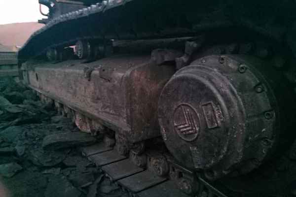 山西出售转让二手13000小时2013年沃尔沃EC480DL挖掘机