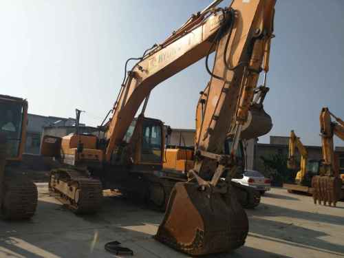 贵州出售转让二手5000小时2014年现代R335LC挖掘机