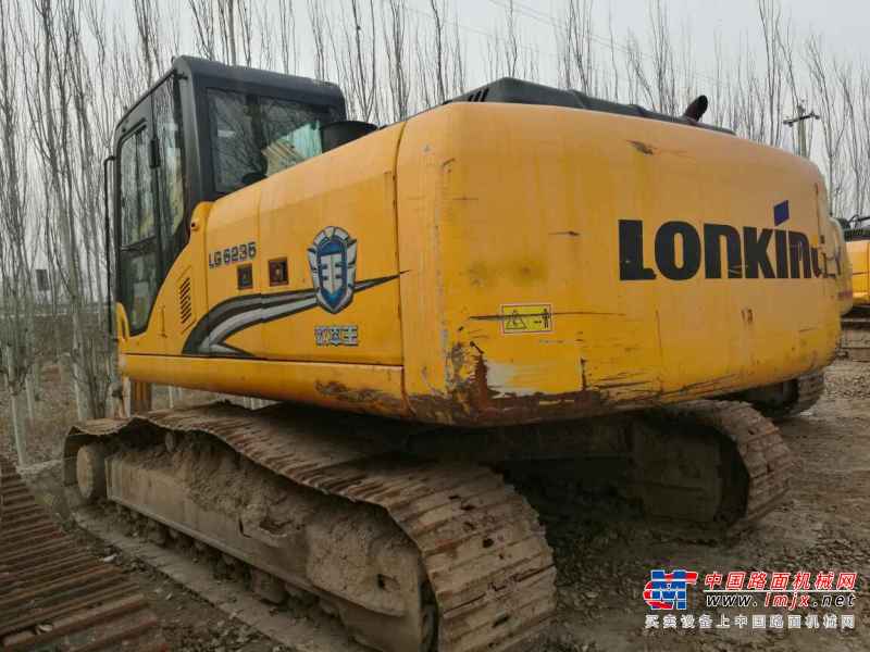 山西出售转让二手4300小时2010年龙工LG6235挖掘机