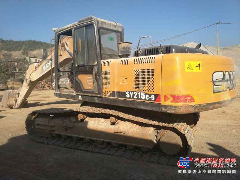 云南出售转让二手3108小时2015年三一重工SY215C挖掘机