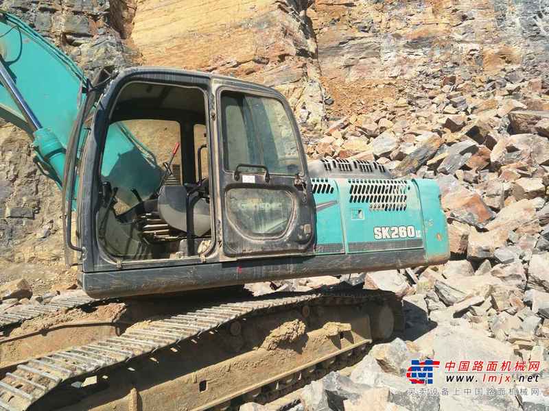 云南出售转让二手7705小时2013年神钢SK260LC挖掘机