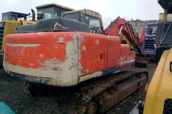 山西出售转让二手3000小时2008年恒特重工HT120A挖掘机