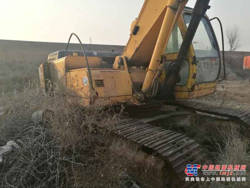 山西出售转让二手14000小时2002年现代R210挖掘机