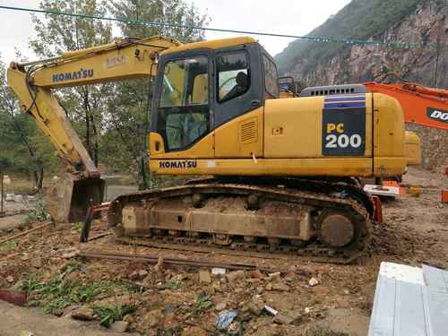 贵州出售转让二手8107小时2007年小松PC160LC挖掘机