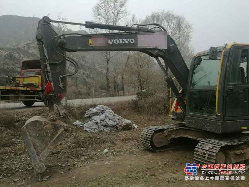 山西出售转让二手5467小时2013年沃尔沃EC80D挖掘机
