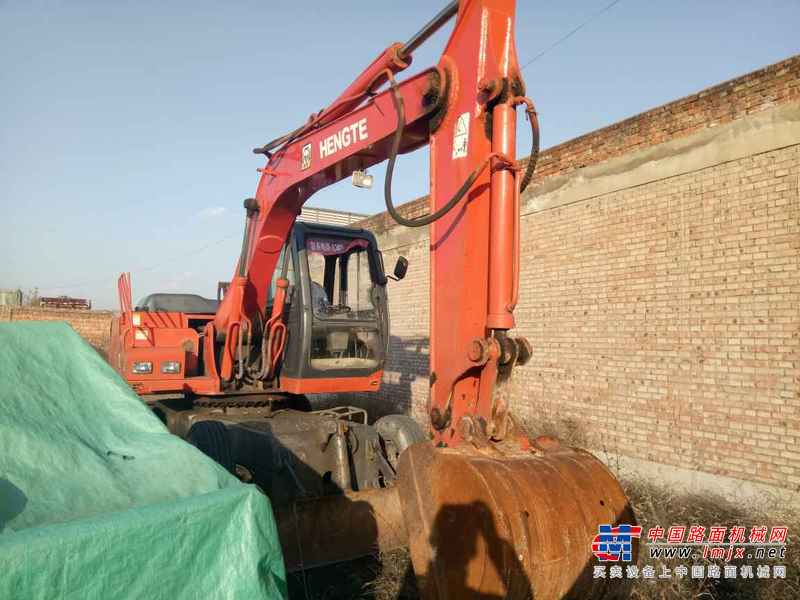 山西出售转让二手5500小时2007年恒特重工轮挖HTL100A挖掘机