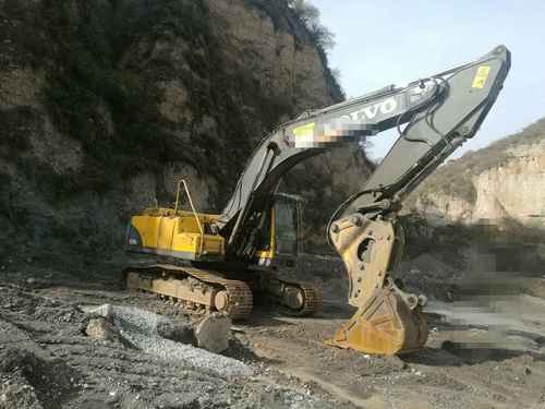 山西出售转让二手7300小时2009年沃尔沃EC240B挖掘机