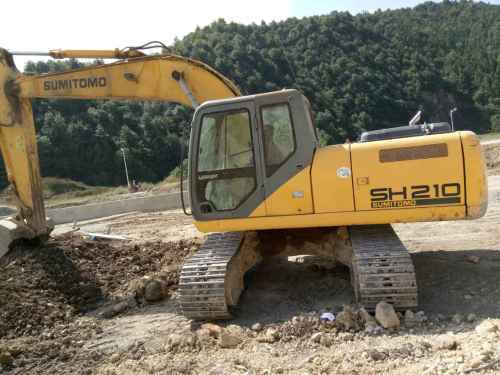江西出售转让二手5600小时2012年住友SH210挖掘机
