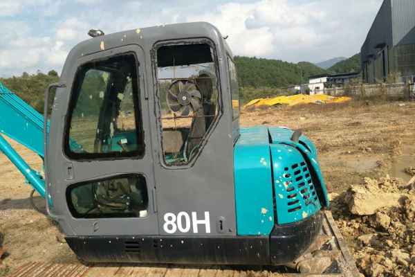 贵州出售转让二手14759小时2008年山河智能SWE80挖掘机