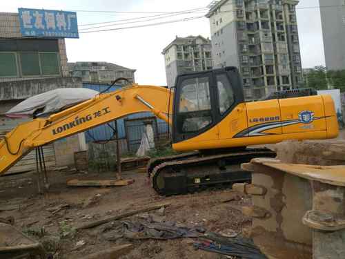 江西出售转让二手6800小时2012年龙工LG6225挖掘机