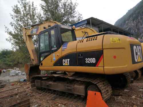 贵州出售转让二手4511小时2008年卡特彼勒320D挖掘机