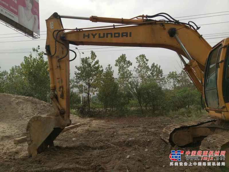 江西出售转让二手9999小时2007年现代R215挖掘机
