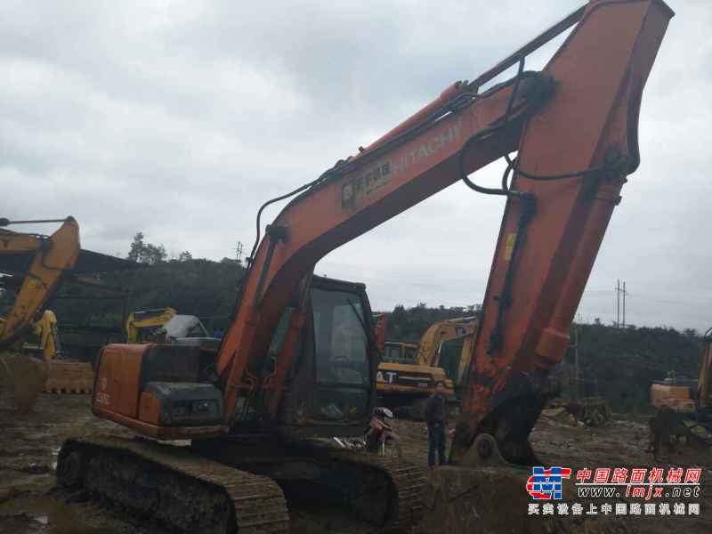 贵州出售转让二手10000小时2007年日立EX120挖掘机