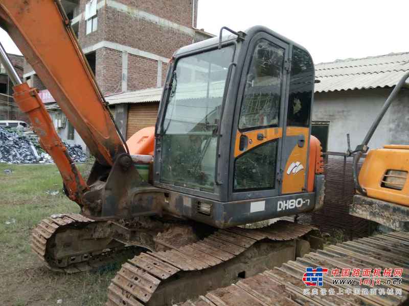 江西出售转让二手7800小时2010年斗山DH80挖掘机