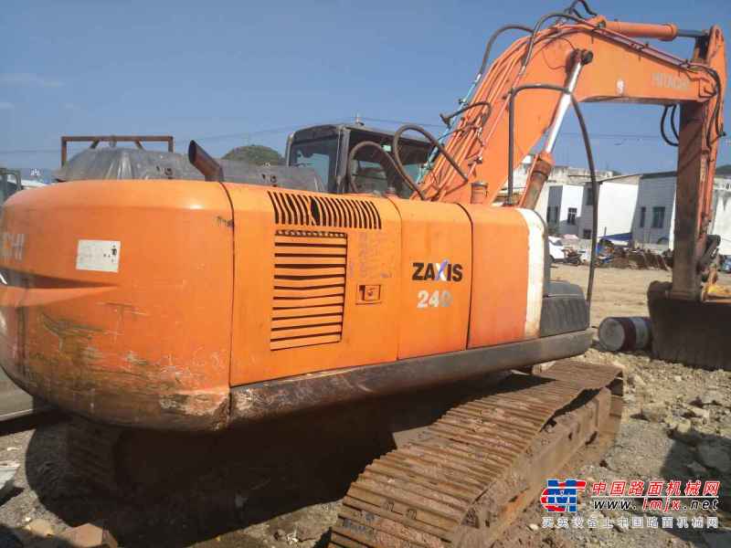 贵州出售转让二手7500小时2007年日立ZX240挖掘机