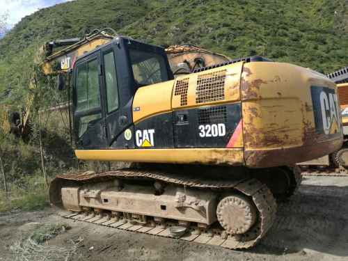 山西出售转让二手7800小时2011年卡特彼勒320D挖掘机