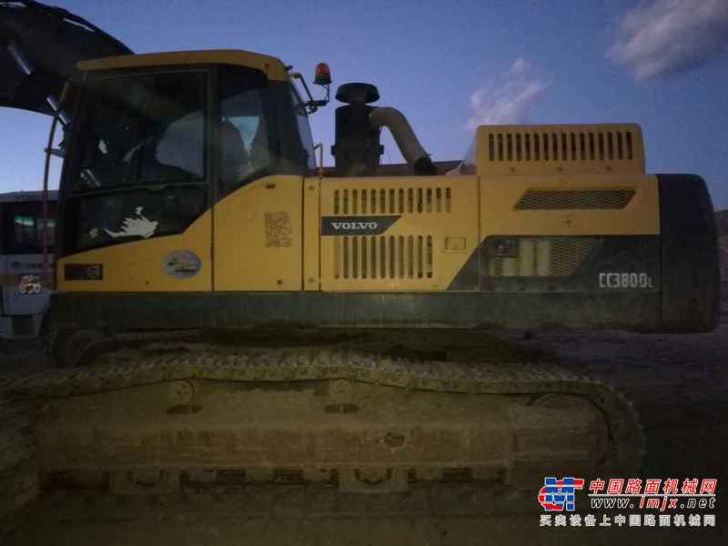 山西出售转让二手5300小时2013年沃尔沃EC380DL挖掘机