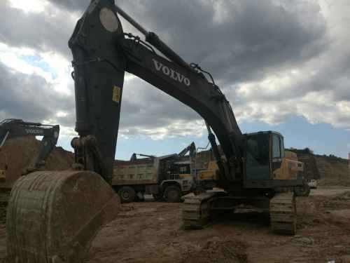 山西出售转让二手8300小时2012年沃尔沃EC480DL挖掘机