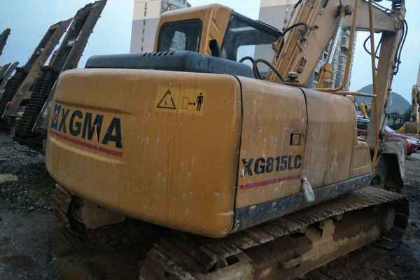 贵州出售转让二手8000小时2009年厦工XG815LC挖掘机
