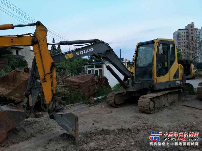 江西出售转让二手4058小时2012年沃尔沃EC55B挖掘机