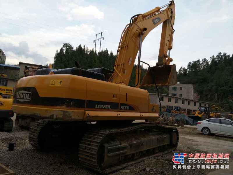 贵州出售转让二手2366小时2014年福田雷沃FR370挖掘机