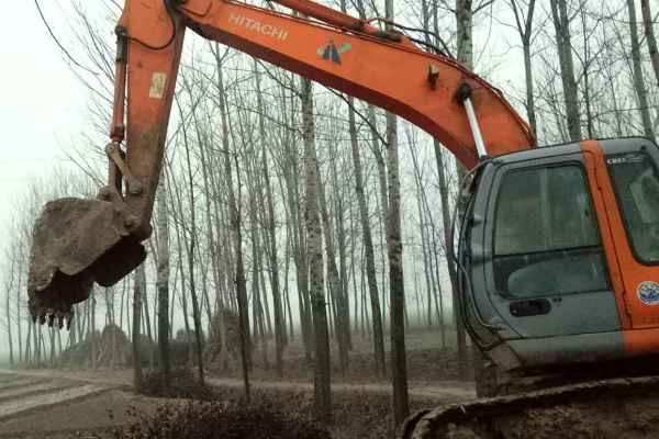 山东出售转让二手9960小时2004年日立ZX200挖掘机