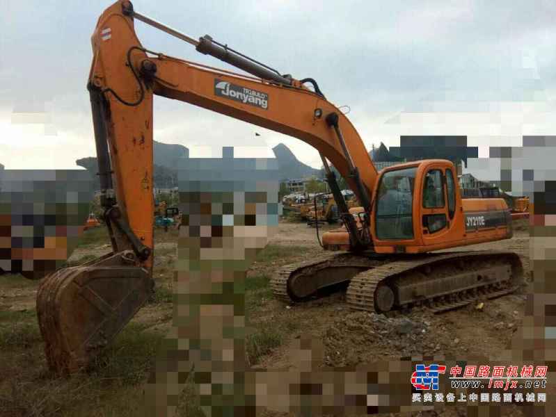 贵州出售转让二手4500小时2012年詹阳动力JY210E挖掘机