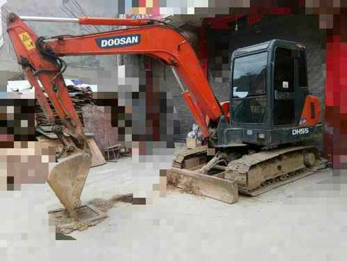 贵州出售转让二手5200小时2010年斗山DH55挖掘机