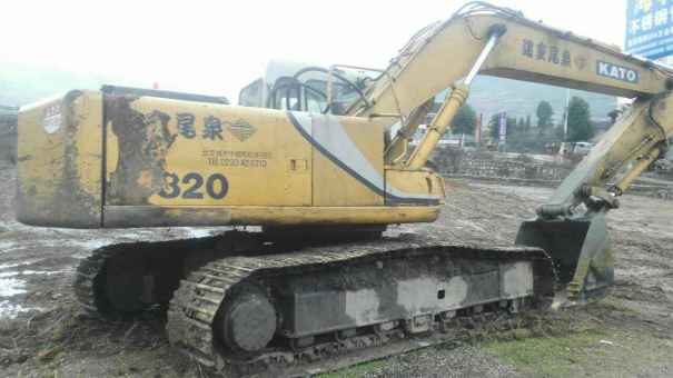 湖南出售转让二手13000小时2007年加藤HD820II挖掘机