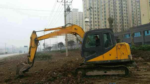 河南出售转让二手8000小时2010年山重建机JCM908C挖掘机