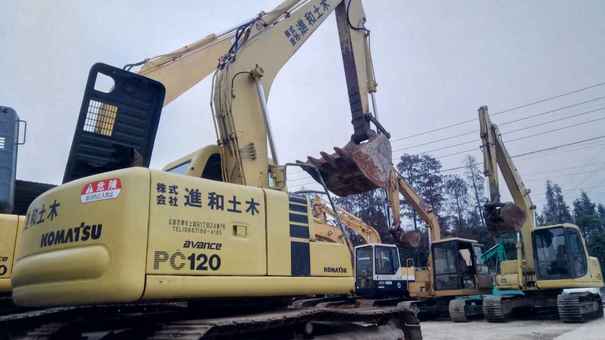 广东出售转让二手10000小时2005年小松PC120挖掘机
