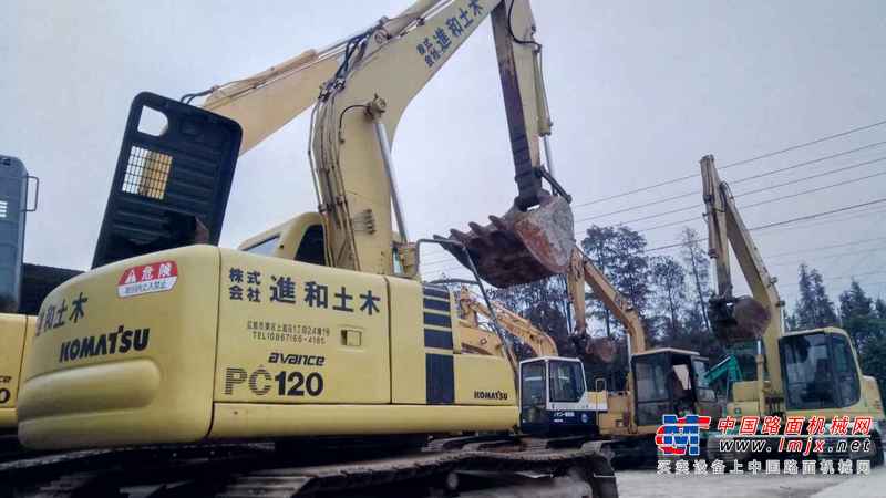 广东出售转让二手10000小时2005年小松PC120挖掘机