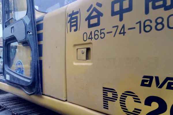 广东出售转让二手12000小时2005年小松PC200挖掘机