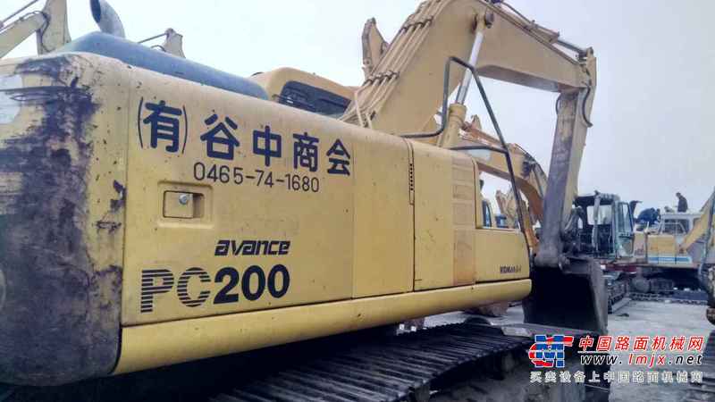 广东出售转让二手12000小时2005年小松PC200挖掘机