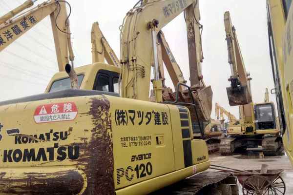 广东出售转让二手10000小时2005年小松PC120挖掘机