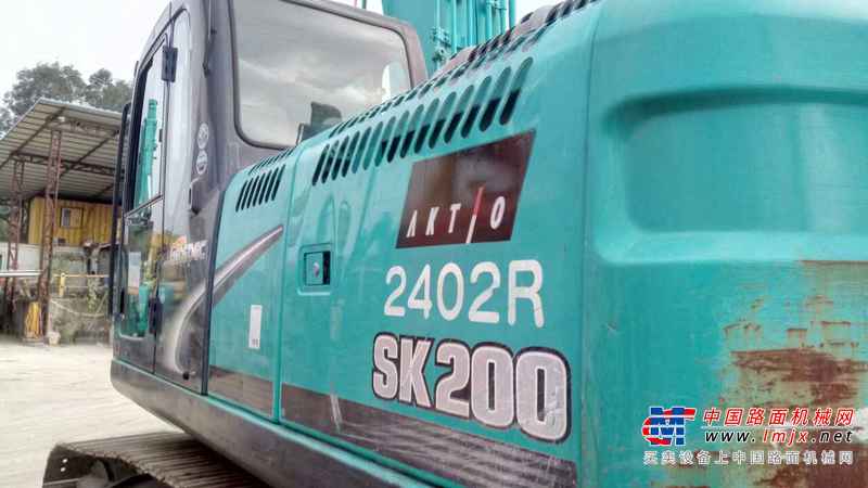 广东出售转让二手2900小时2010年神钢SK200挖掘机