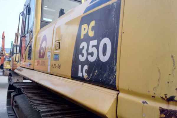 广东出售转让二手2400小时2010年小松PC350LC挖掘机
