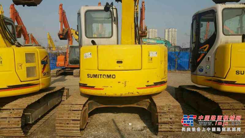 天津出售转让二手4117小时2006年住友SH75X挖掘机