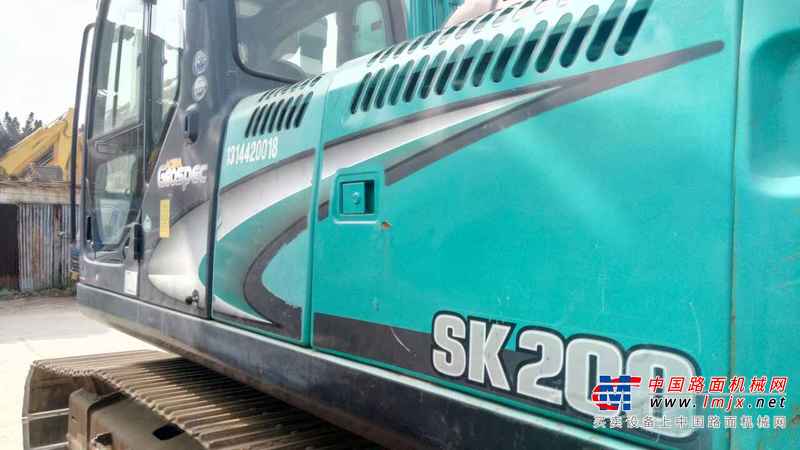 广东出售转让二手2400小时2007年神钢SK200挖掘机