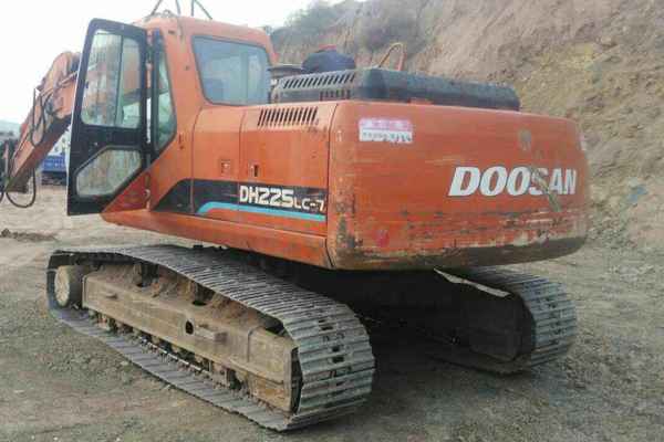 山西出售转让二手7070小时2008年斗山DH225LC挖掘机