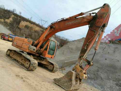 山西出售转让二手13000小时2009年斗山DX225LC挖掘机