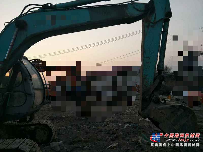 河北出售转让二手15600小时2003年神钢SK120挖掘机