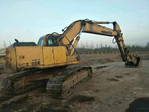 河北出售转让二手25000小时2004年小松PC220SE挖掘机