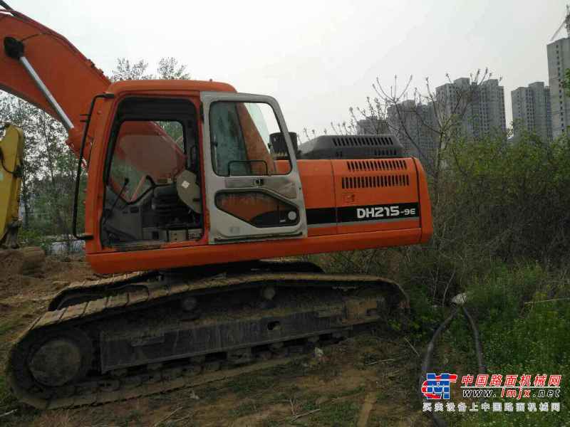 河南出售转让二手3600小时2012年斗山DH215挖掘机